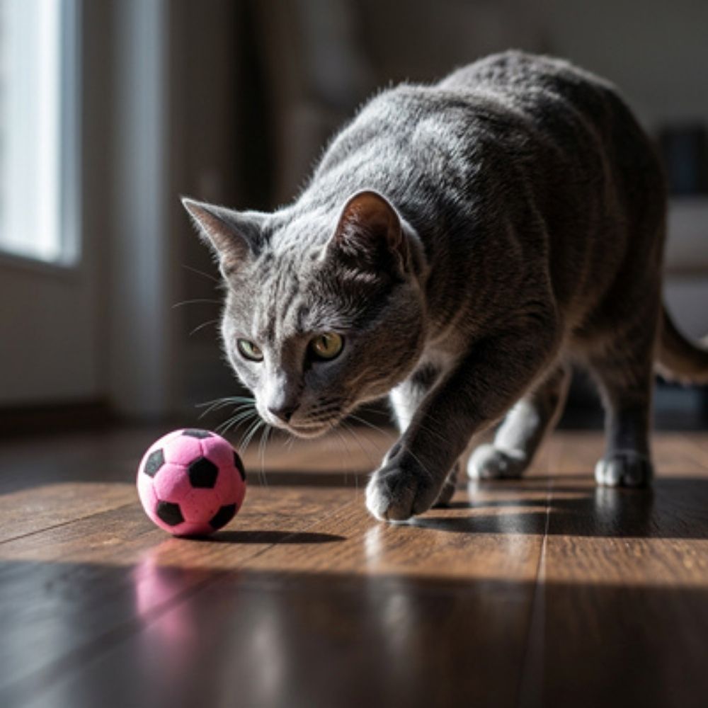 balle pour chat ballon de football