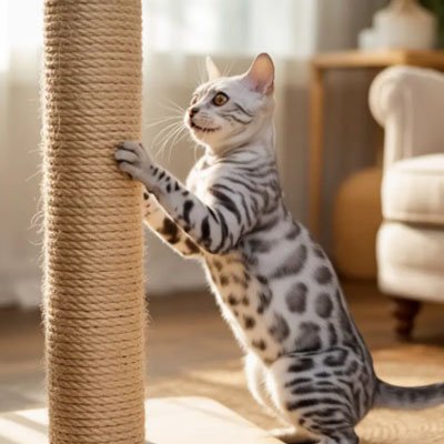 Corde arbre a chat résistante