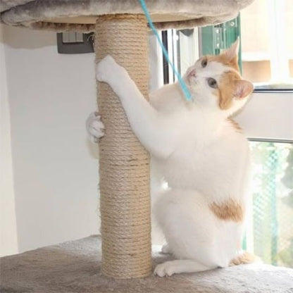 corde pour arbre à chat blanche résistante