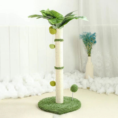 griffoir chat forme de palmier