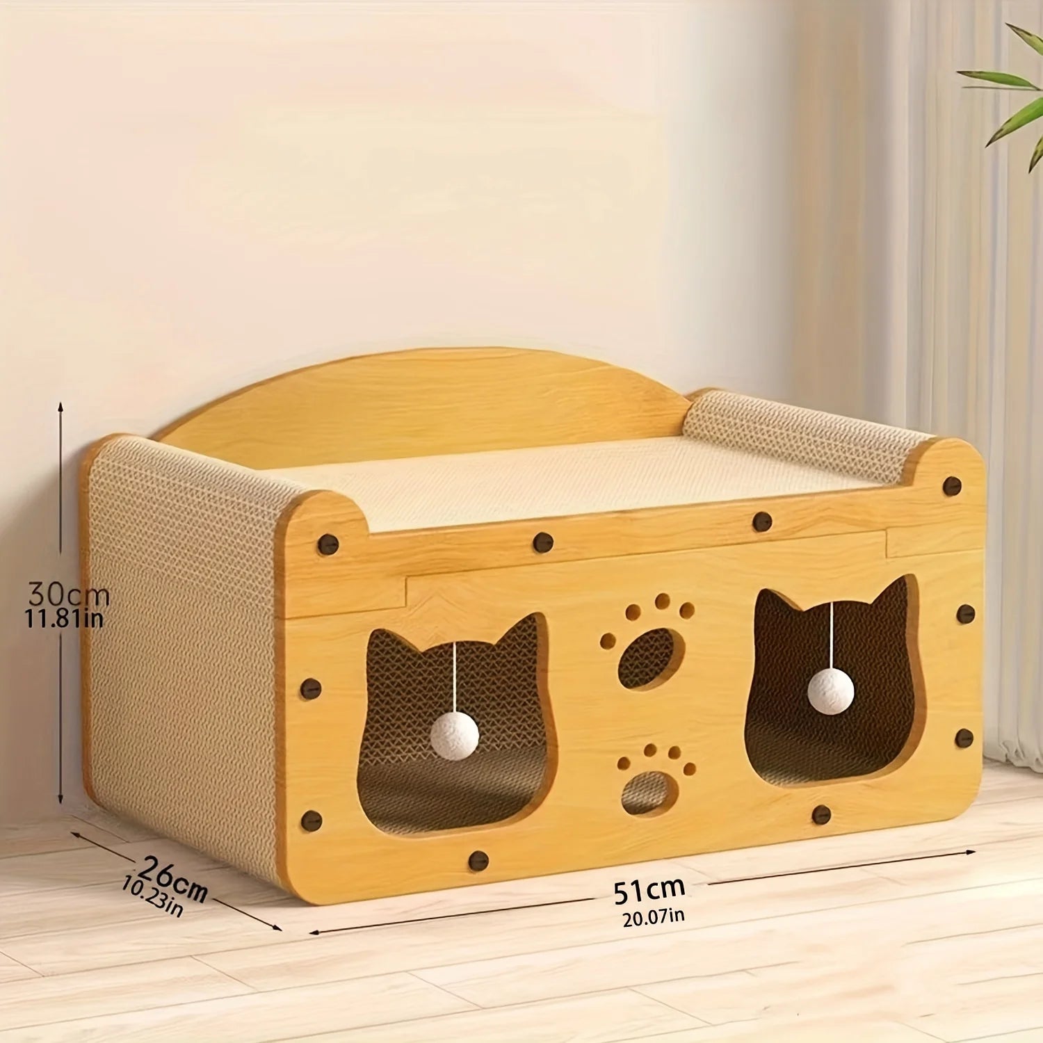 Griffoir chat | NaturalWood - Allo Minou