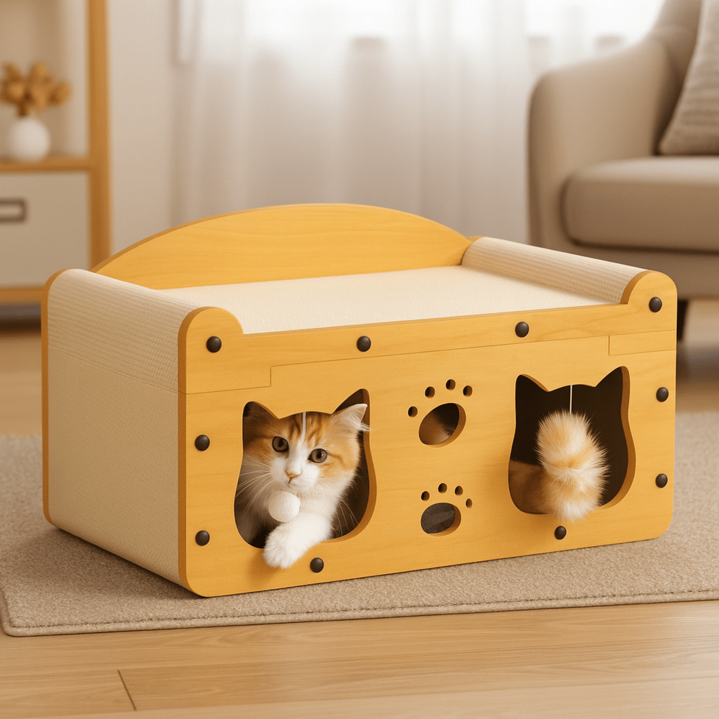 Griffoir chat | NaturalWood - Allo Minou