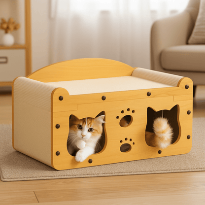 Griffoir chat | NaturalWood - Allo Minou