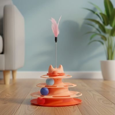 jeux chat tour orange