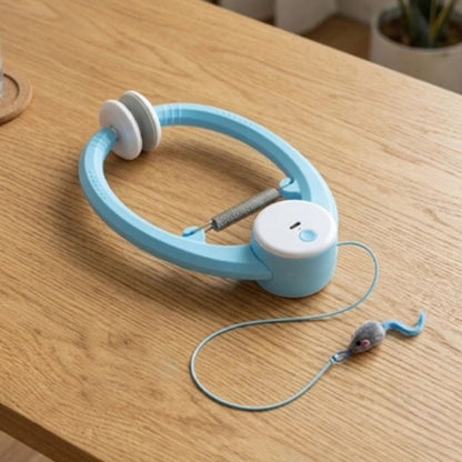 jouet chat interactif souris suspendue