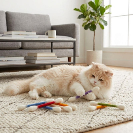 jouet pour chats CottonPaws multicolore