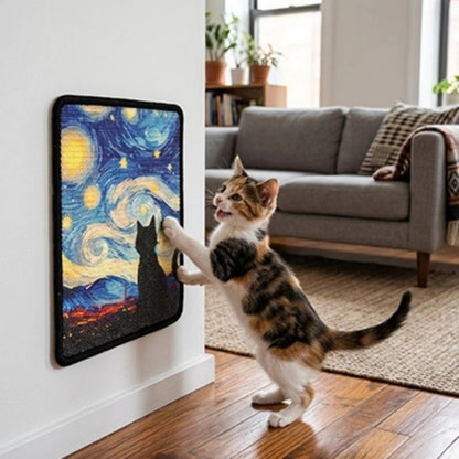 tapis griffoir chat galaxie cat